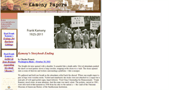 Desktop Screenshot of kamenypapers.org