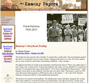 Tablet Screenshot of kamenypapers.org